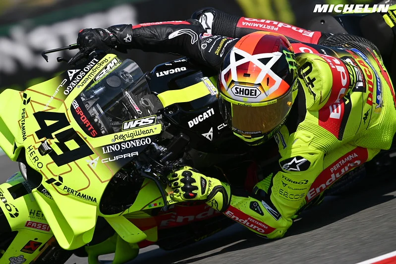MotoGP Brno J2, Fabio Di Giannantonio (Ducati Q2/S4) passe un message sérieux à Valentino Rossi : « Il devrait être là tout le temps »
