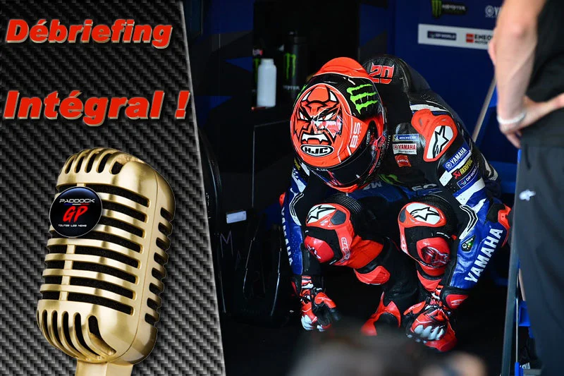 MotoGP Brno J2, Débriefing Fabio Quartararo (Yamaha/13) : « Nous avons plusieurs kilos au-dessus de la limite », etc. (Intégralité)
