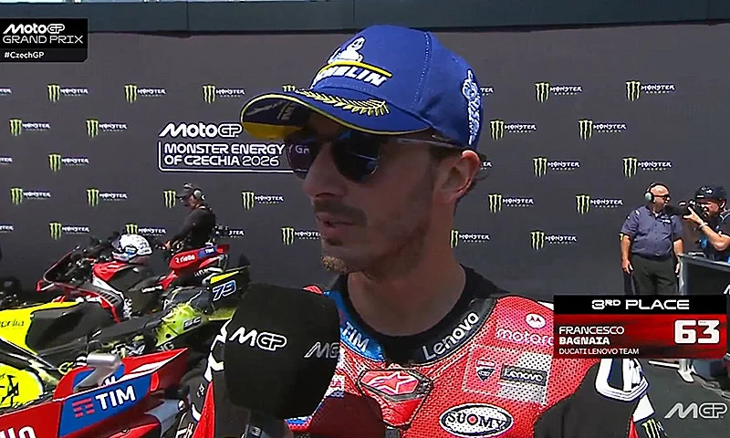 MotoGP, Brno, GP : Francesco Bagnaia (Ducati/3) « À chaud »