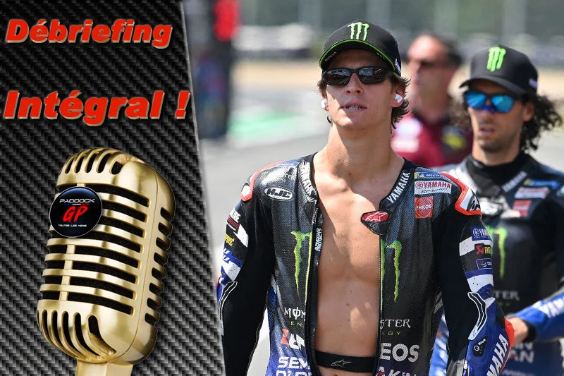 MotoGP, Brno J3, Débriefing Fabio Quartararo (Yamaha/Ab.) : « ce sera ma mentalité à partir de maintenant », etc. (Intégralité)