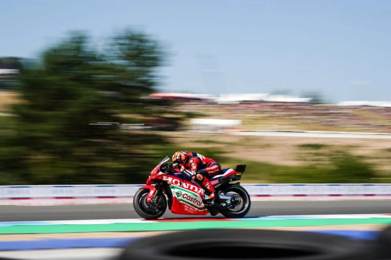 MotoGP Brno J3, Luca Marini (Honda/8) est ferme sur Bezzecchi : « Nous devons rejeter toute forme de violence »