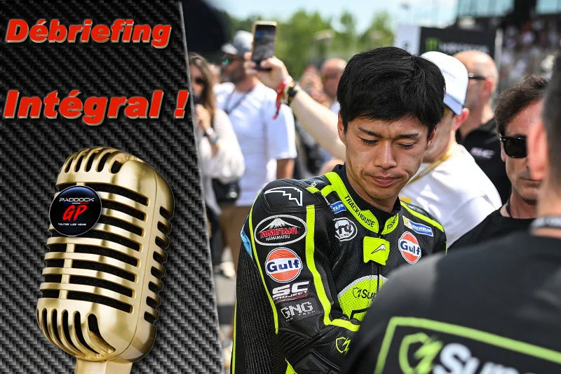 MotoGP Brno J3, Débriefing Ai Ogura (Aprilia/2) : « Laisse-moi gagner celle-là, tu en as déjà tellement ! », etc. (Intégralité)