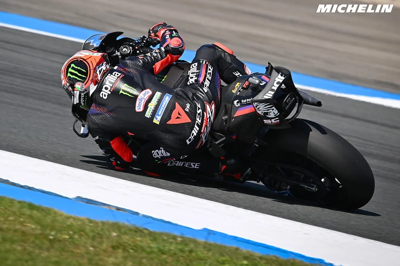 MotoGP Assen J1, Marco Bezzecchi (Aprilia/1) donne son avis sur les nouveaux départs : « C’est un peu étrange »