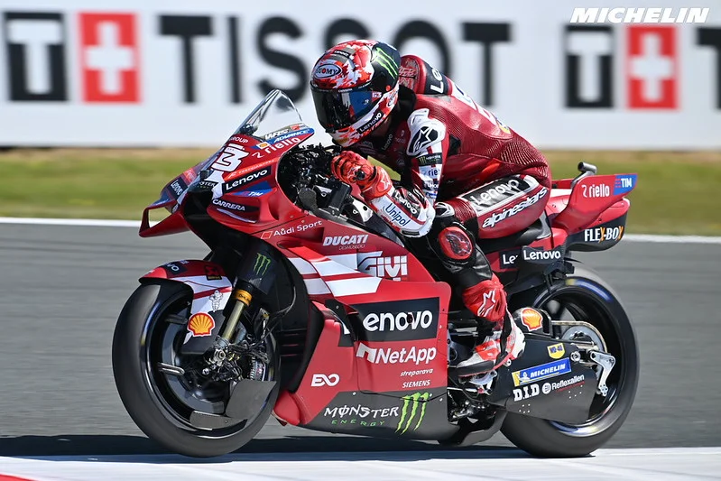 MotoGP Assen J1, Pecco Bagnaia (Ducati/5) : « Je n’ai jamais vu de telles températures sur un circuit »