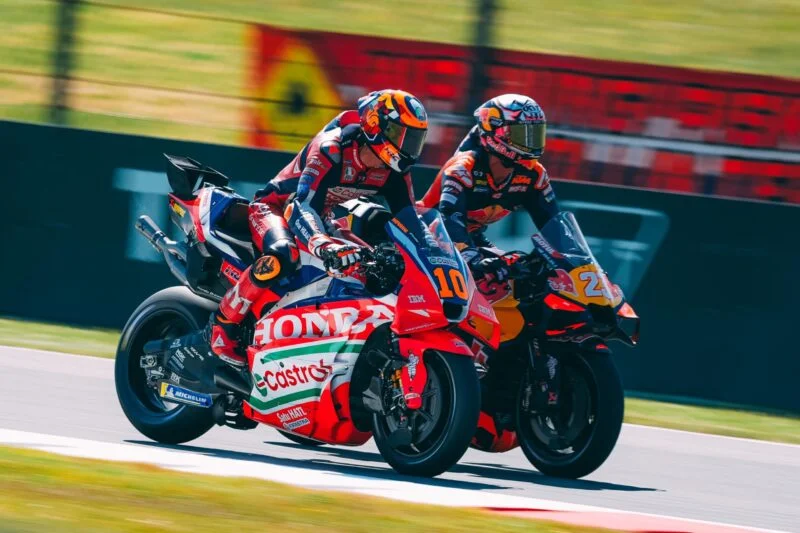 MotoGP Assen J1, Luca Marini (Honda/18) choque : « La chaleur n’est pas excessive, ça ne change rien »