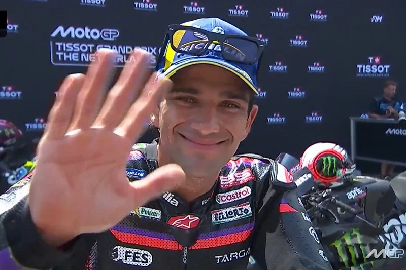 MotoGP, Assen, Qualifications : Jorge Martín (Aprilia/1) « À chaud »