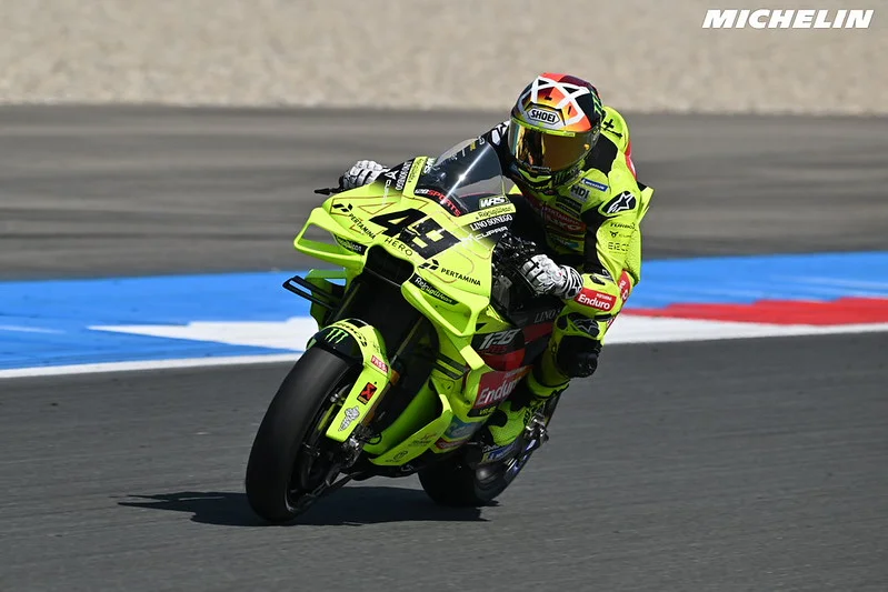 MotoGP Assen J2, Fabio Di Giannantonio (Ducati Q6/S3) est au taquet : « Il faut prendre des risques pour suivre ces Aprilia »