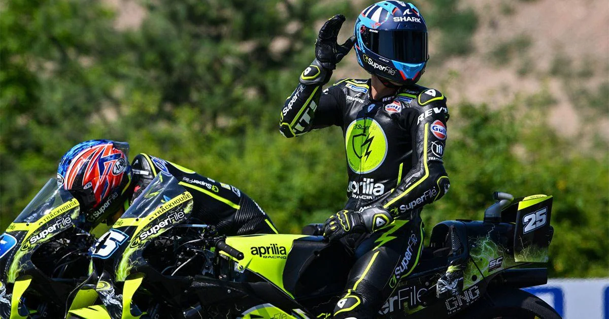 MotoGP-Brno, Le nouveau problème d’Aprilia : ses adversaires portent désormais les mêmes couleurs