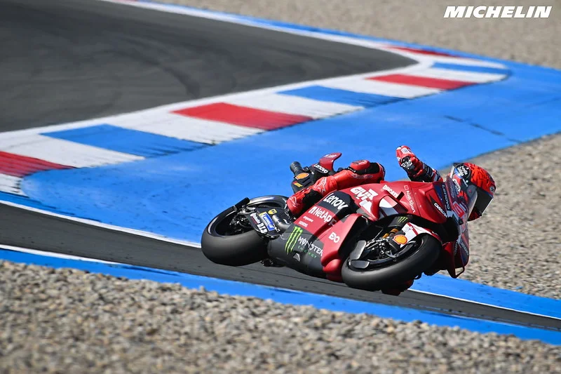 MotoGP Assen J2, Marc Marquez (Ducati Q7/S6) avoue tout : « Je ne peux pas faire plus. Ici, le gravier fait trop mal »