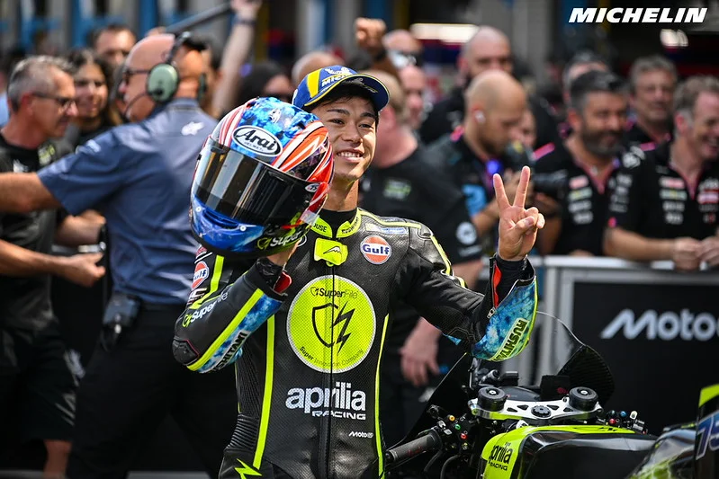 MotoGP Assen J2, Mais pourquoi Ai Ogura (Aprilia Q2/S2) est-il si énervé après sa deuxième place ? « Je suis très déçu »