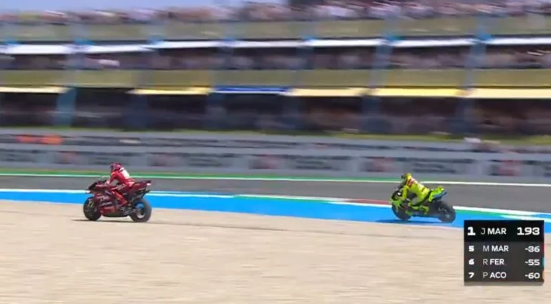 MotoGP Assen J3, Marc Marquez (Ducati/7) a fait une « Rossi » : « Selon la direction de course, il n’y avait rien »