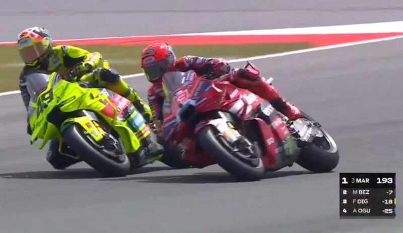 MotoGP Assen J3, Fabio Di Giannantonio (Ducati/4) sur son accrochage avec Marquez : « J’ai oublié le règlement »
