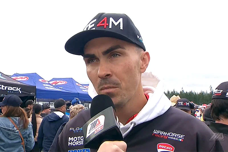 MotoAmerica, The Ridge : Retour manqué pour Loris Baz en Superbike…