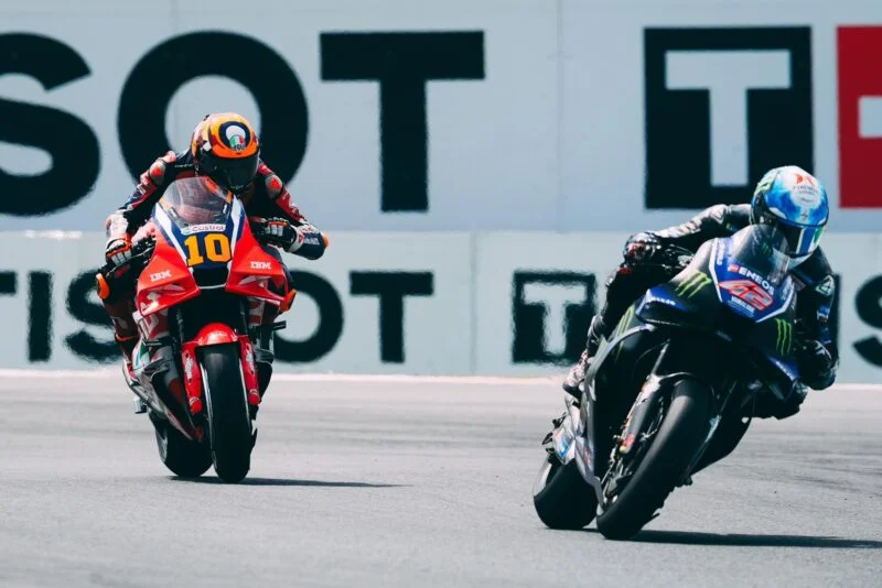 MotoGP Assen J3, Luca Marini (Honda/10) critique le circuit d’Assen : « Bezzecchi a eu de la chance, des zones doivent être améliorées »