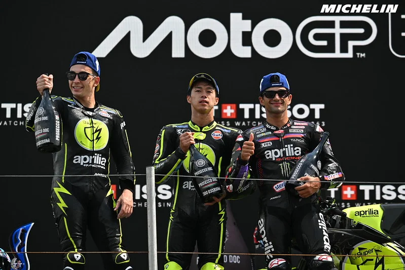 MotoGP, Davide Brivio (Trackhouse Racing) : « Nous avons le même matériel que l’usine, mais nos pilotes étaient meilleurs »