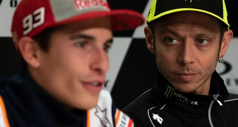 MotoGP – Marc Marquez : « Globalement, Valentino Rossi était meilleur que Jorge Lorenzo »