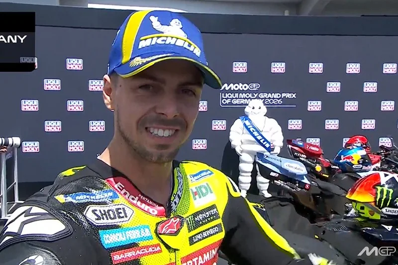 MotoGP, Allemagne, Qualifications : Fabio Di Giannantonio (Ducati/3) « À chaud »