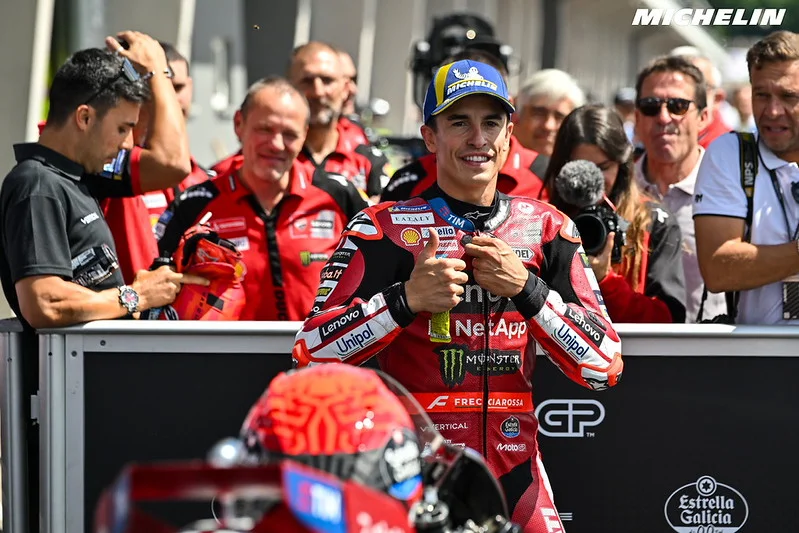 MotoGP Allemagne J2, Marc Marquez (Ducati Q1/S1) : « J’ai gagné mais j’étais très mal à l’aise »