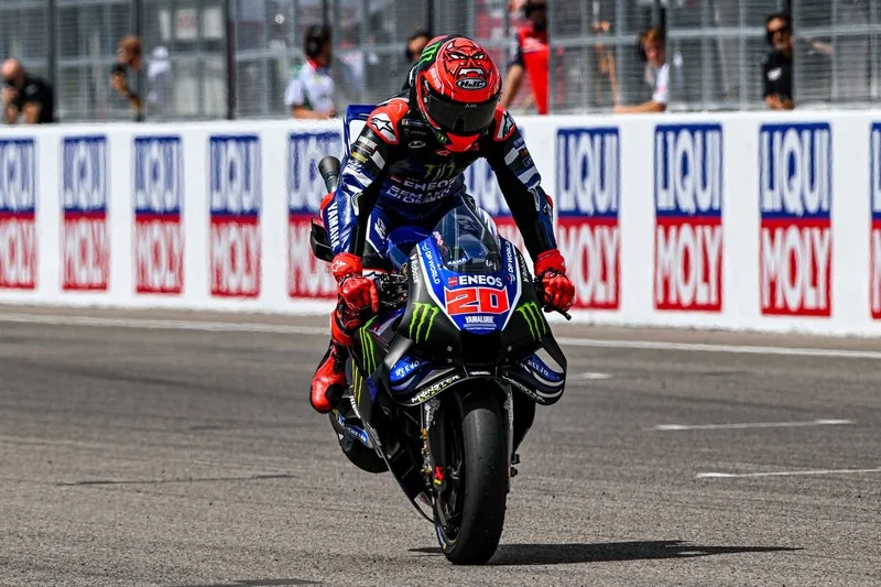 MotoGP, Allemagne J2, Fabio Quartararo (Yamaha/Q6-S9) retrouve un peu le sourire : « On a fait le job »