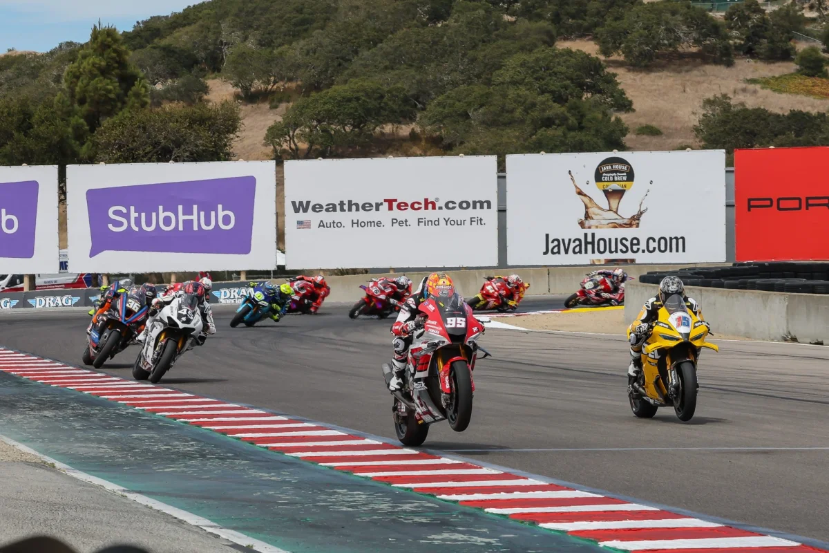 MotoAmerica Superbike Laguna Seca : JD Beach s’impose en patron en course 1