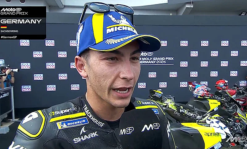MotoGP, Allemagne, Grand Prix : Raul Fernandez (Aprilia/3) « À chaud »