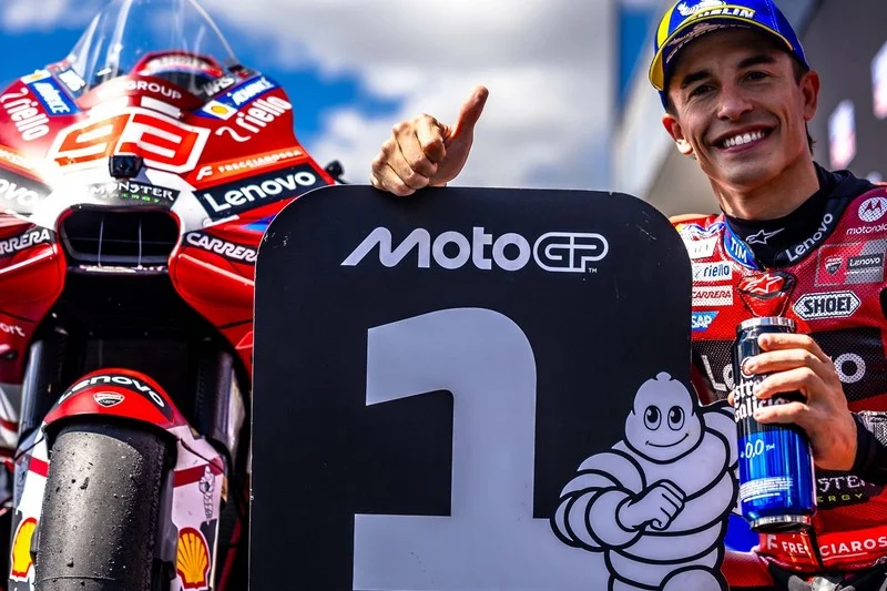 MotoGP, Allemagne J3, Marc Márquez (Ducati/1) remonte en flèche au championnat : « 10 victoires sur un même circuit, c’est incroyable »