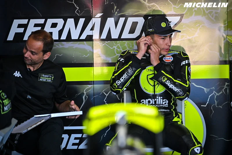 MotoGP Allemagne J3, Raul Fernandez (Aprilia/3) : « Je ne savais même plus comment piloter une MotoGP »