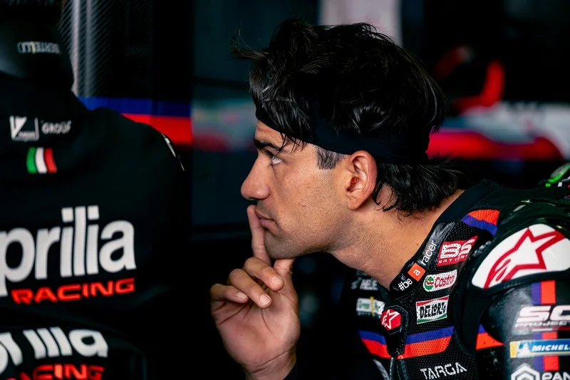 MotoGP, Allemagne J3, Jorge Martín (Aprilia/5) tire la sonnette d’alarme : « Si je continue comme ça, je ne resterai pas longtemps en tête »