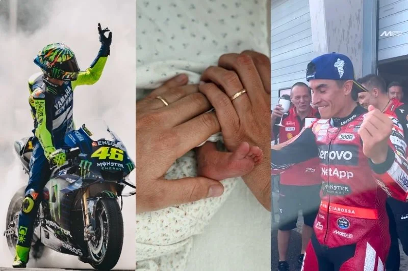 Le Top Instagram MotoGP de la semaine : Rossi et Stoner à Goodwood, Bagnaia présente son fils, Márquez célèbre sa victoire… (6 au 12 juillet)