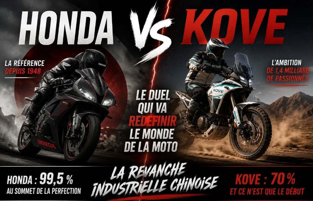 Street – Kove ou le patron chinois qui ose : « Honda est à 99,5 %, nous on est à 60… et on va les dépasser ! »