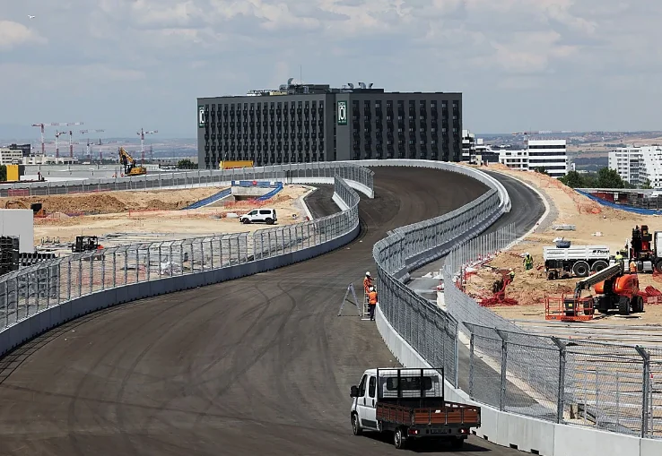 F1 – Madrid fait salle comble… avant d’avoir fini de construire la salle
