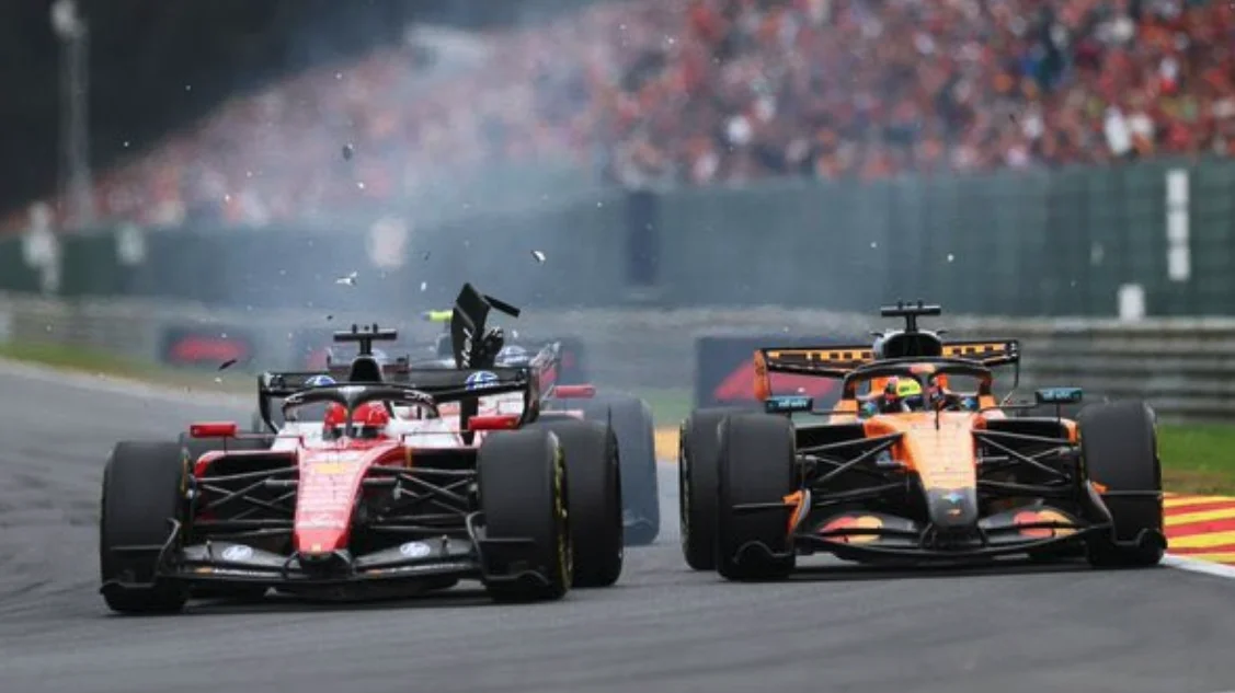 F1 – Leclerc abîme la McLaren de Piastri … et la FIA classe l’affaire sans suite