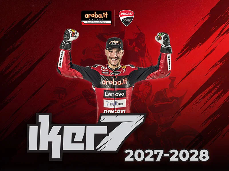 Superbike : Iker Lecuona prolongé jusqu’en 2028 avec l’Aruba.it Racing – Ducati Team