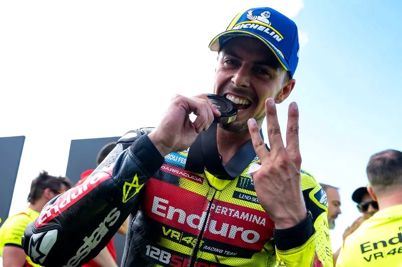 MotoGP, Fabio Di Giannantonio ne ressent pas de pression pour le titre : « Ce n’est pas différent des autres catégories »