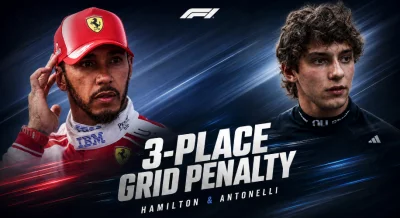 F1 – GP de Hongrie – Hamilton et Antonelli pénalisés : la grille hongroise joue aux chaises musicales