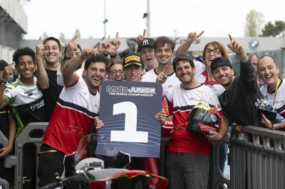 MotoJunior, Magny-Cours J3 : Lorenzo Fellon a su saisir sa chance !