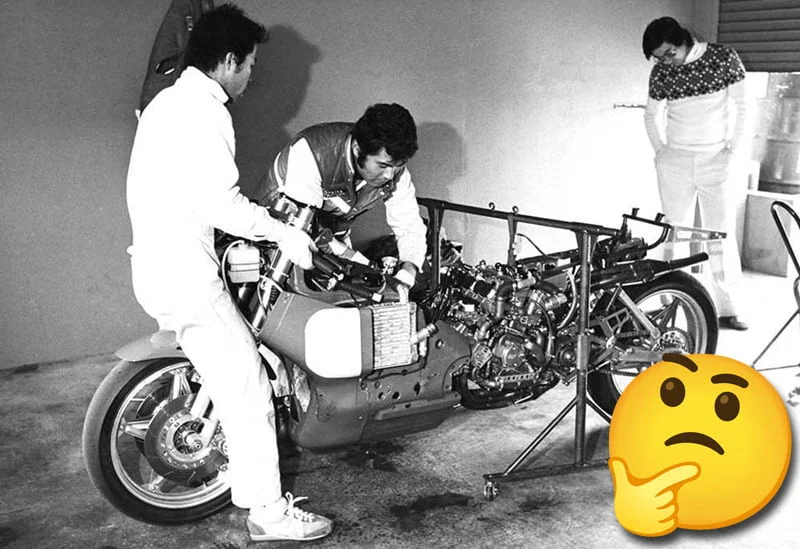 Oldies MotoGP : L’incroyable Honda NR 500 ! (1/2)