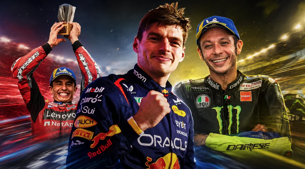 F1 – Verstappen choisit Valentino Rossi et laisse Marc Márquez sur le banc : en MotoGP, le « Docteur » reste le professeur