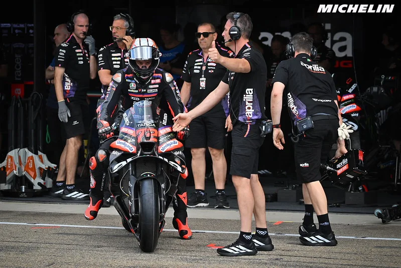 MotoGP, Aprilia promet une fin saison explosive : « On ne se reposera pas sur nos lauriers »