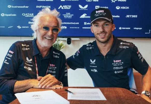 F1 – Briatore place Gasly dans le top 6 : Alpine lui offre une voiture top 12