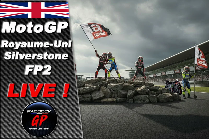 MotoGP Silverstone FP2 LIVE : Qui pour contrer Aprilia ?