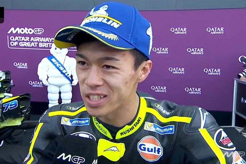 MotoGP, Silverstone, Qualifications : Ai Ogura (Aprilia/3) « À chaud »