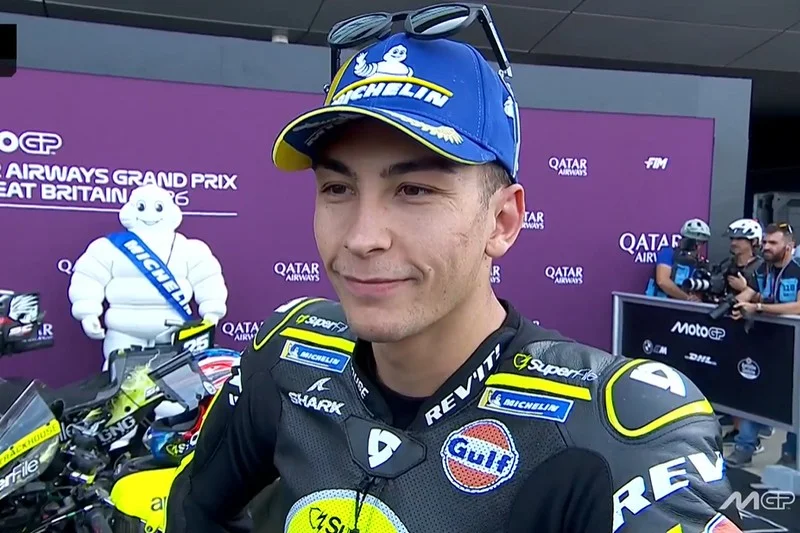 MotoGP, Silverstone, Qualifications : Raúl Fernández (Aprilia/2) « À chaud »