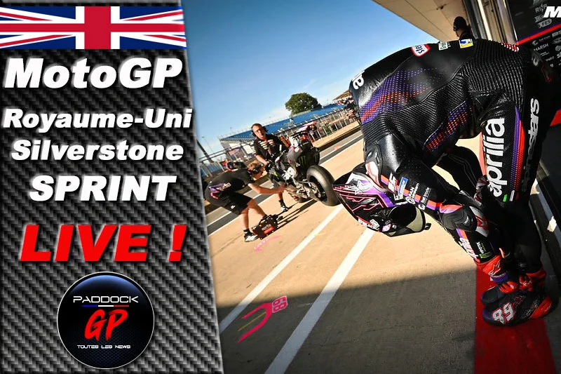 MotoGP – Silverstone Sprint LIVE :