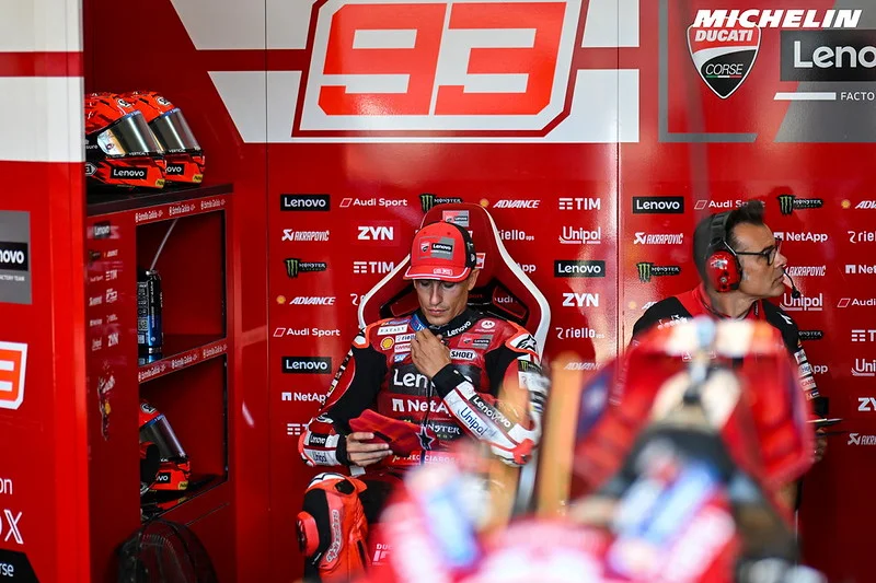MotoGP Silverstone J2, Marc Marquez (Ducati Q6/S9) était totalement en perdition : « C’était une course de survie »