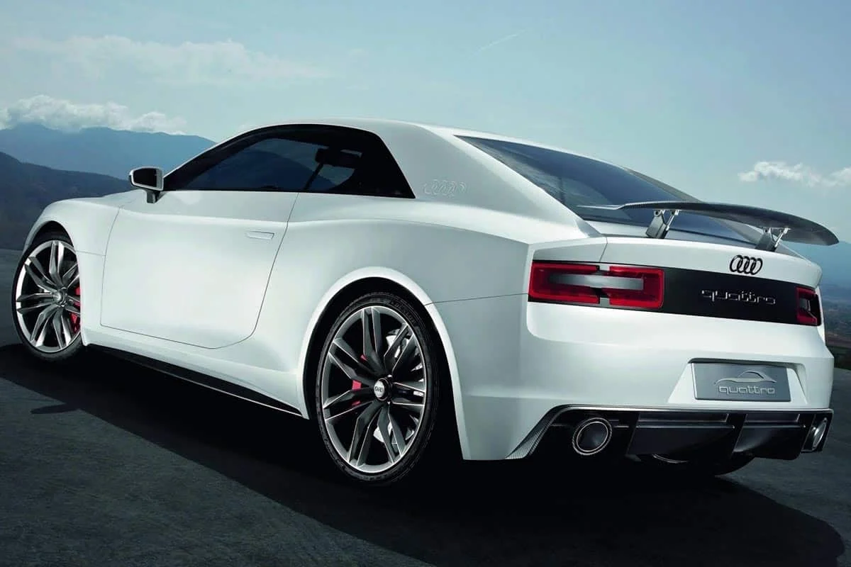 L’Audi Quattro est la sportive turbo 5 cylindres, boîte manuelle et transmission 4×4 qu’Audi nous devait depuis trop longtemps