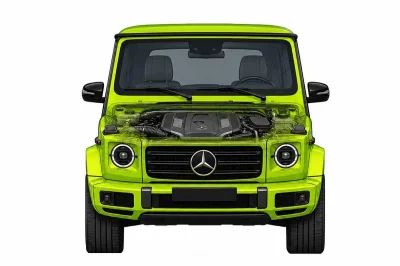 Ce SUV Mercedes devait être électrique, mais il arrivera finalement avec des moteurs essence.