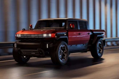 GMC dévoile son concept Hummer X Mid-Size électrique avec des écrans empilables