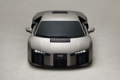 Premières images de l’Audi Nuvolari : 1 001 ch et 4 moteurs italiens pour la supercar