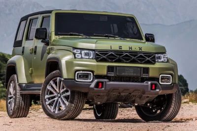 Avec l’ICH-X K2, le look baroudeur de la Jeep Wrangler s’invite dans l’offre tout-terrain chinoise
